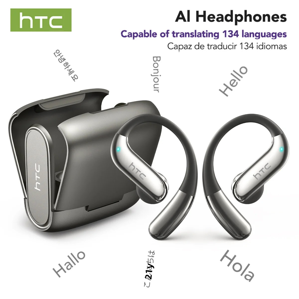 Wired Earphone Lightning - HTC NE23 Bluetooth V6.0 Earphones OWS