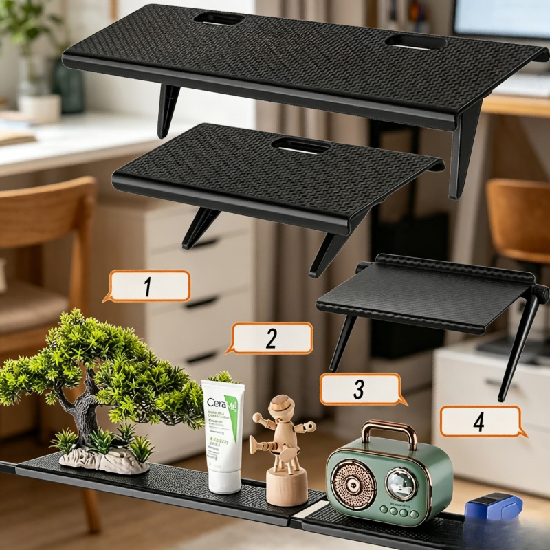 Tablet Lap Desk - Adjustable TV & Monitor Top Shelf,