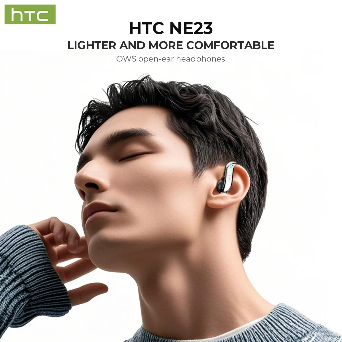 HTC NE23 Bluetooth V6.0 Earpho - Wired Earphone Lightning ulasan dan harga