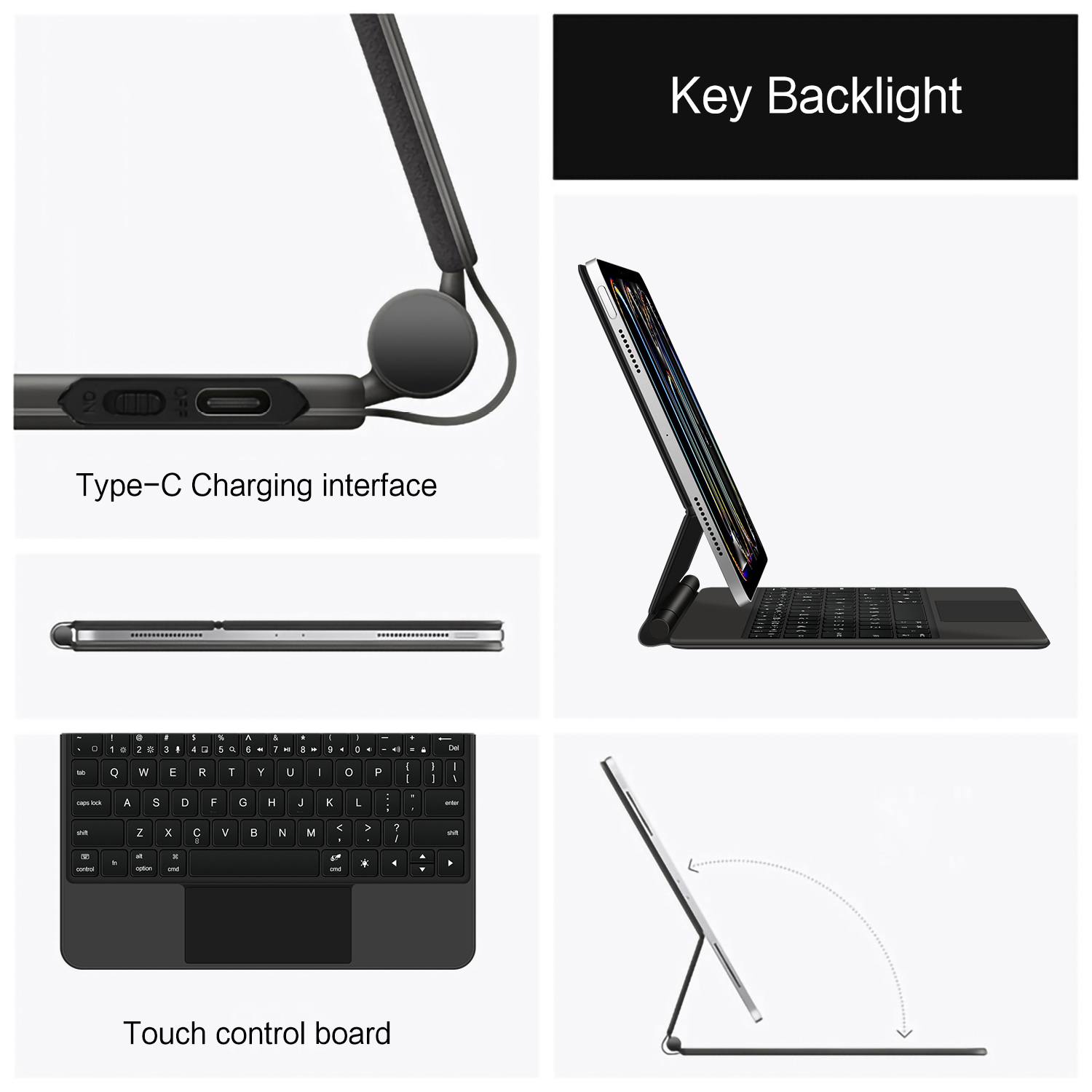 AJIUYU Magic Keyboard Folio Fo - Ipad Cover Folio ulasan dan harga
