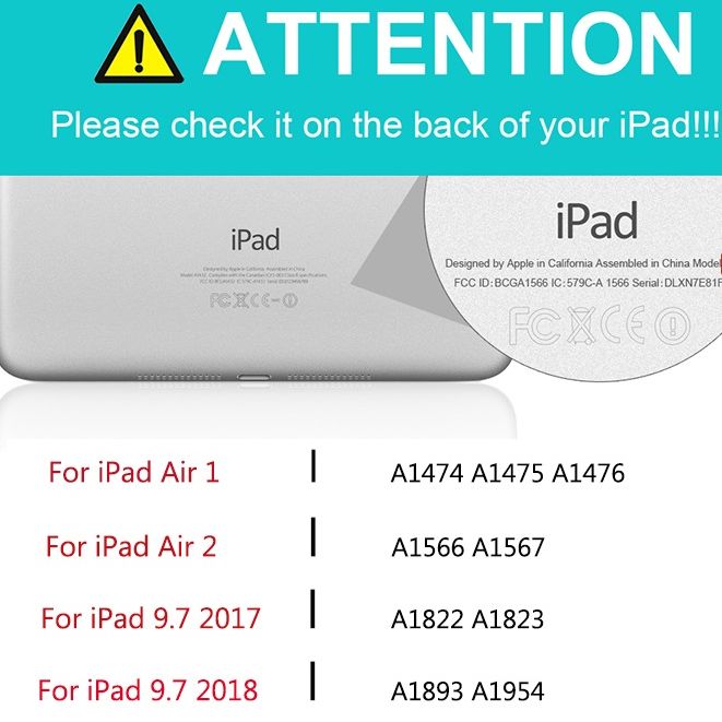 Slim Coque for iPad 2018 2017  - Ipad Cover Folio ulasan dan harga