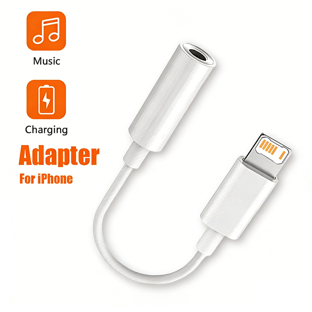 For Lighting to 3.5mm Headphon - Wired Earphone Lightning ulasan dan harga