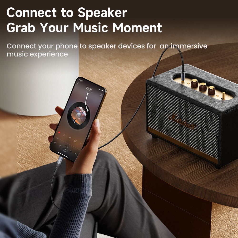 Toocki USB C/iP to 3.5mm Jack  - Wired Earphone Lightning ulasan dan harga