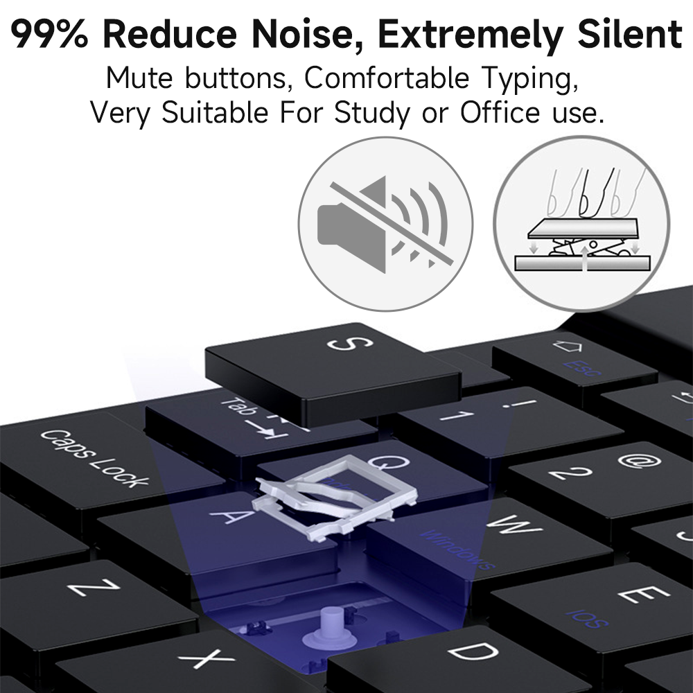 Bluetooth Keyboard for IOS And - Tablet Ipad Accessories ulasan dan harga