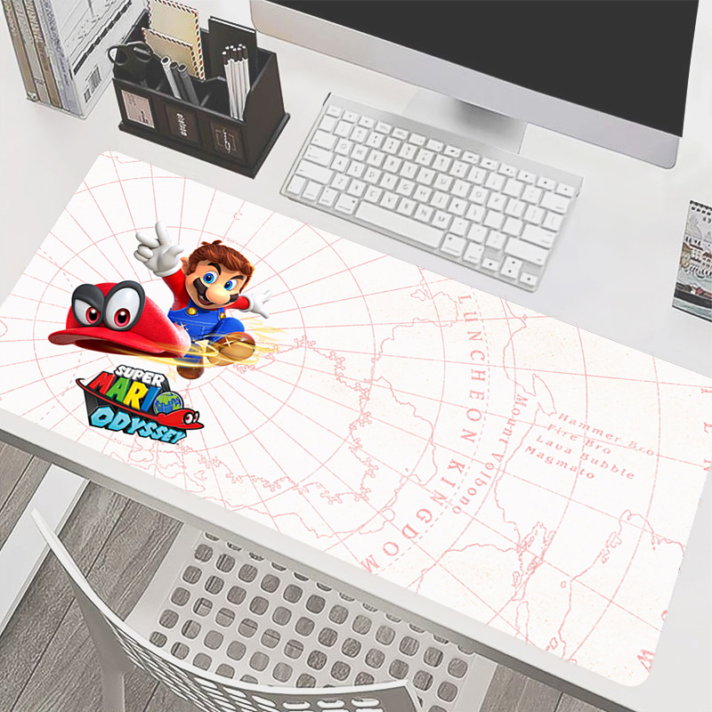 90x40cm Mouse Pad M-Mario Anim - Tablet Gaming Accessories ulasan dan harga