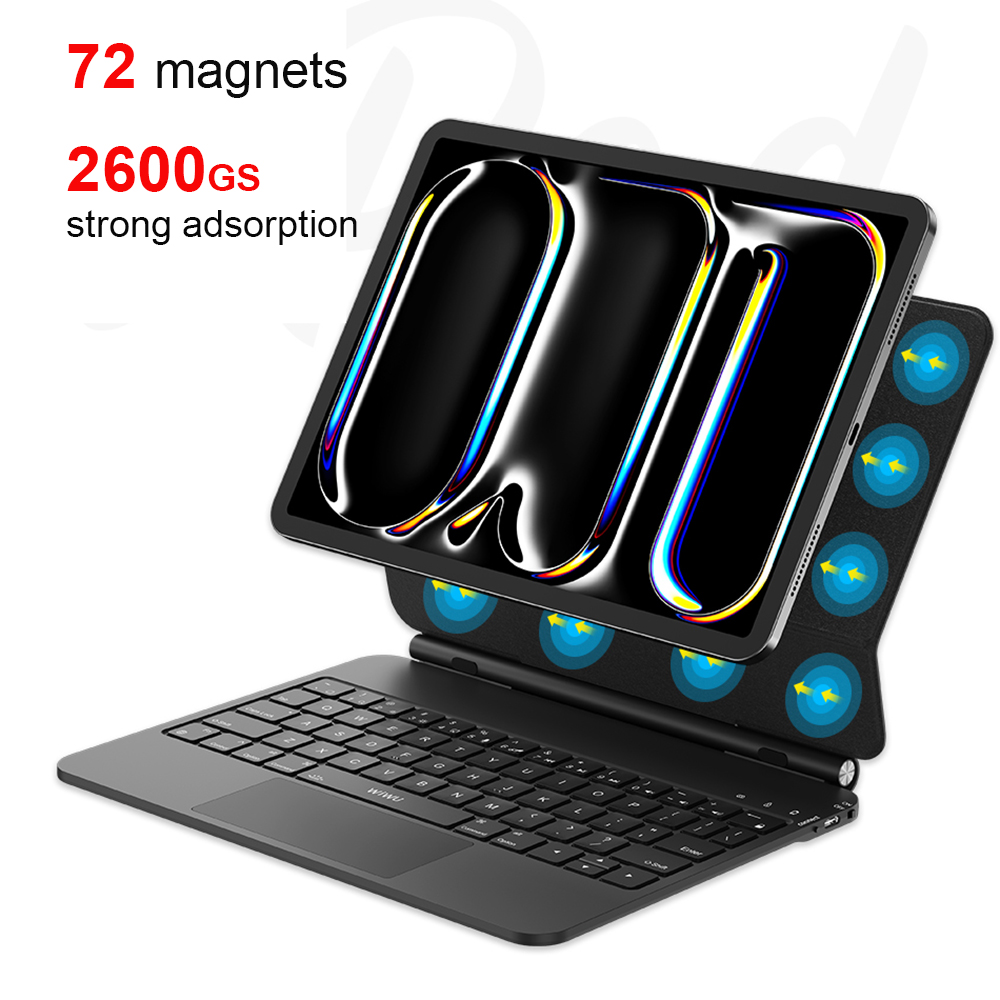 WiWU Keyboard for iPad Air 11  - Ipad Cover Folio ulasan dan harga
