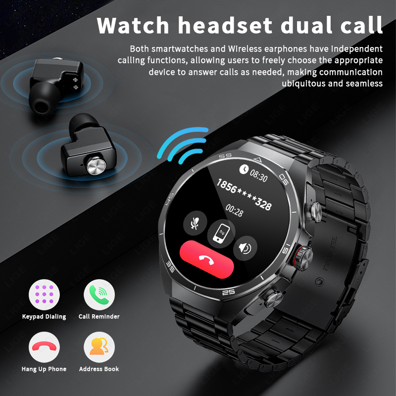 TWS Music Watches Earbuds Smar - Wired Earphone Lightning ulasan dan harga