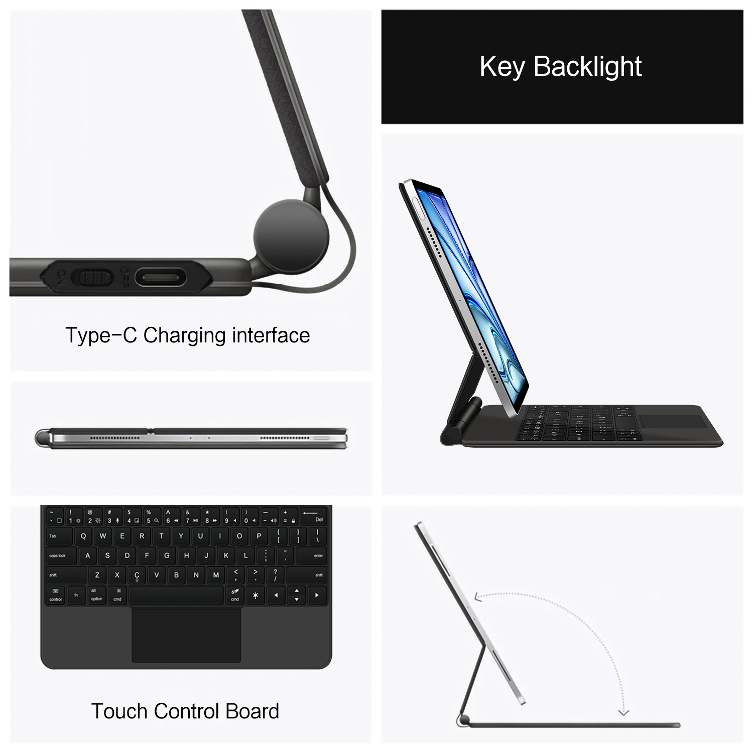 Magic Backlight Keyboard Folio - Ipad Cover Folio ulasan dan harga