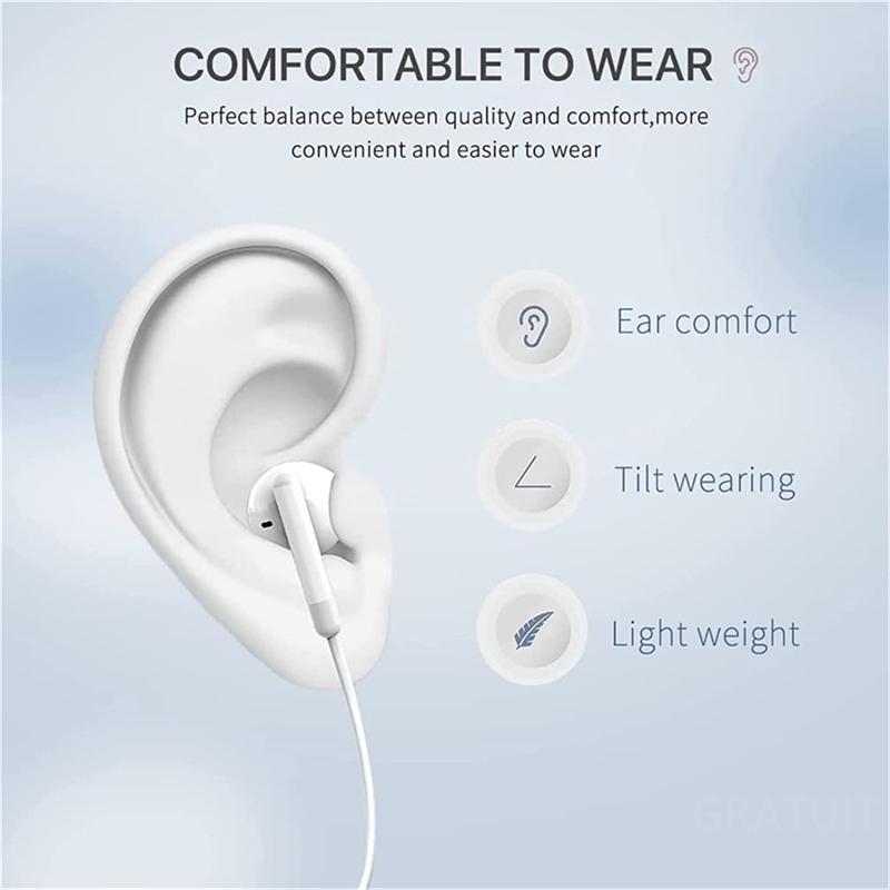 For IOS Original Headphones Fo - Wired Earphone Lightning ulasan dan harga