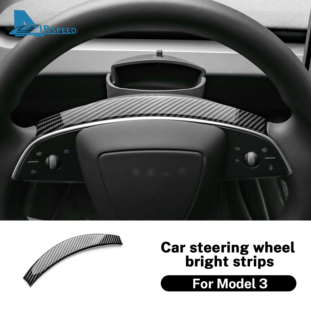 ABS Carbon Fiber Steering Whee - Tesla Tablet Accessories ulasan dan harga