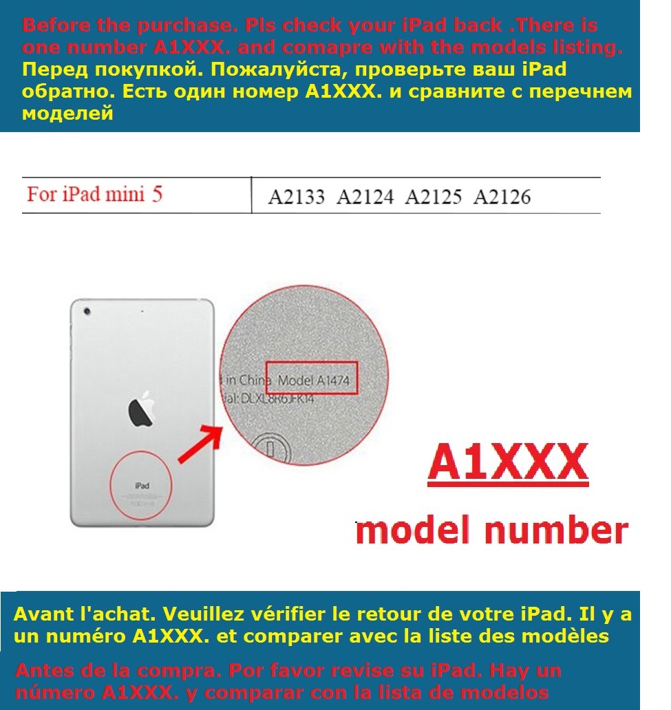 7.9‘’ Slim folio Stand Coque f - Ipad Cover Folio ulasan dan harga