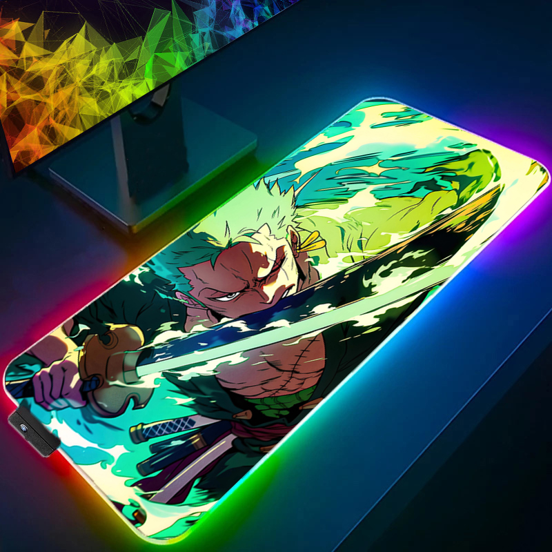 ONE PIECE Zoro Mouse Pad RGB G - Tablet Gaming Accessories ulasan dan harga