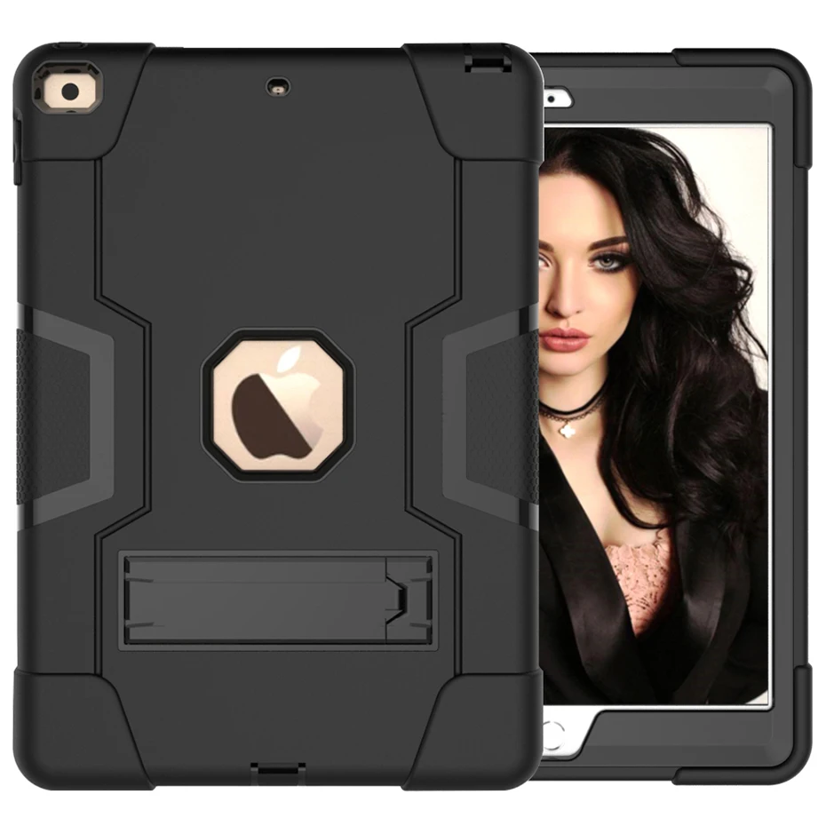 Armor Stand Shockproof Kids Ta - Ipad Cover Folio ulasan dan harga