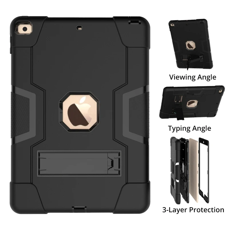 Armor Stand Shockproof Kids Ta - Ipad Cover Folio ulasan dan harga