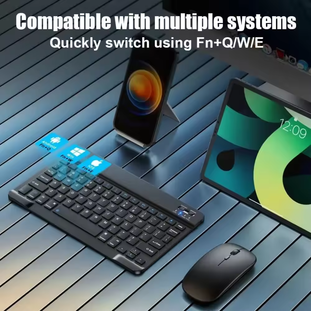 Bluetooth Wireless Keyboard Mo - Tablet Ipad Accessories ulasan dan harga