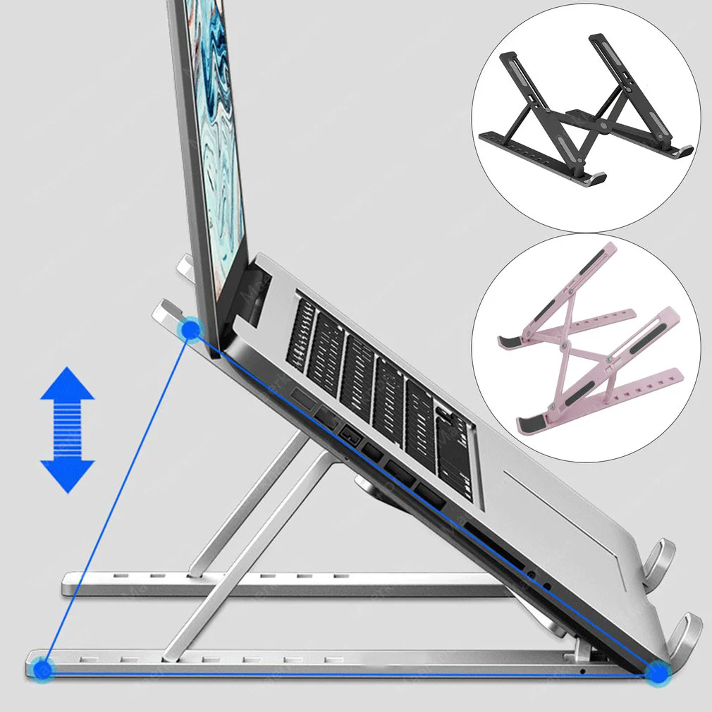 Adjustable Laptop Holder Compu - Tablet Ipad Accessories ulasan dan harga