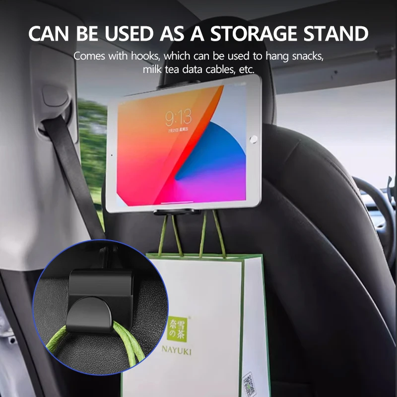 Back Seat Holder with Hook for - Tesla Tablet Accessories ulasan dan harga
