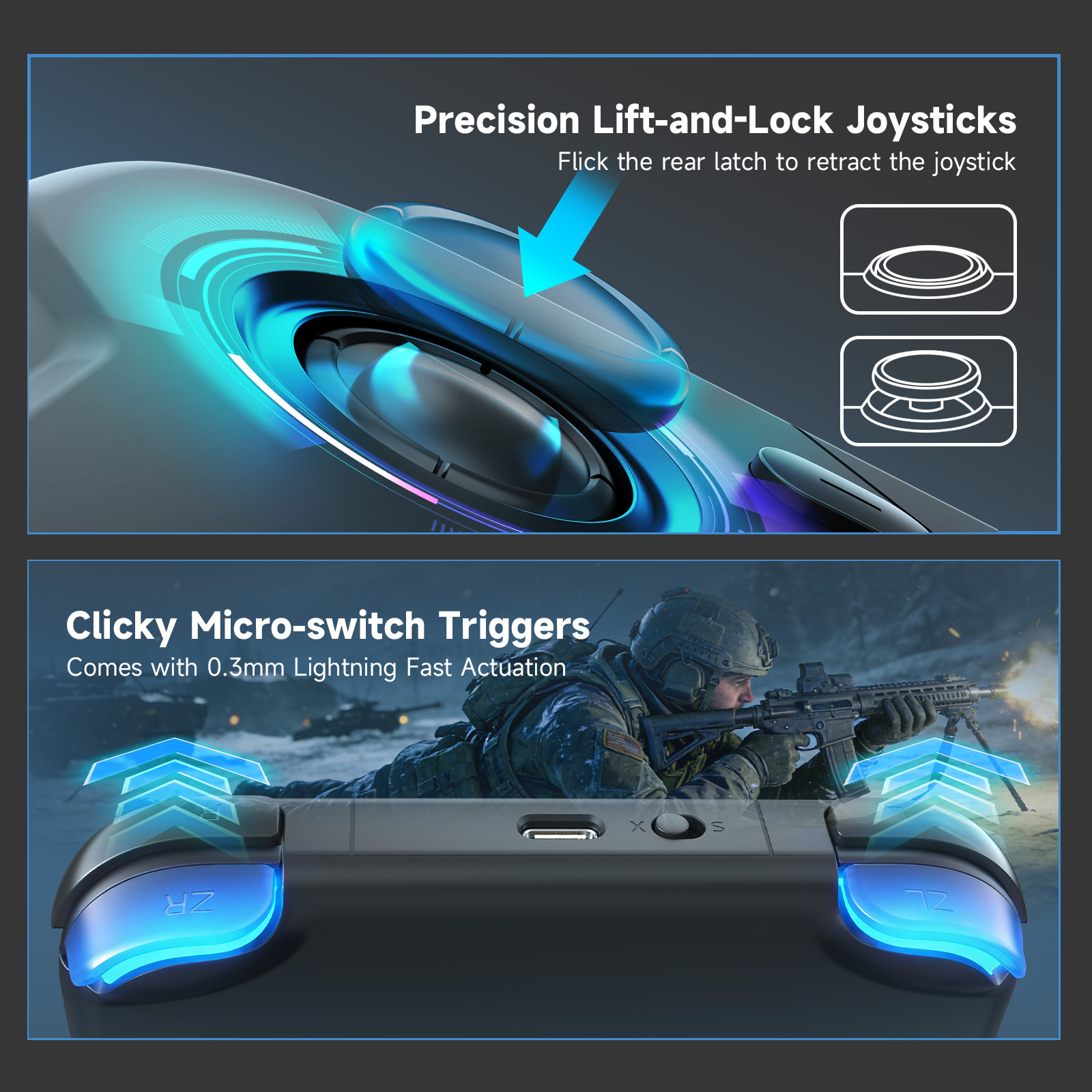 AceGamer Pocket Game Controlle - Tablet Gaming Accessories ulasan dan harga