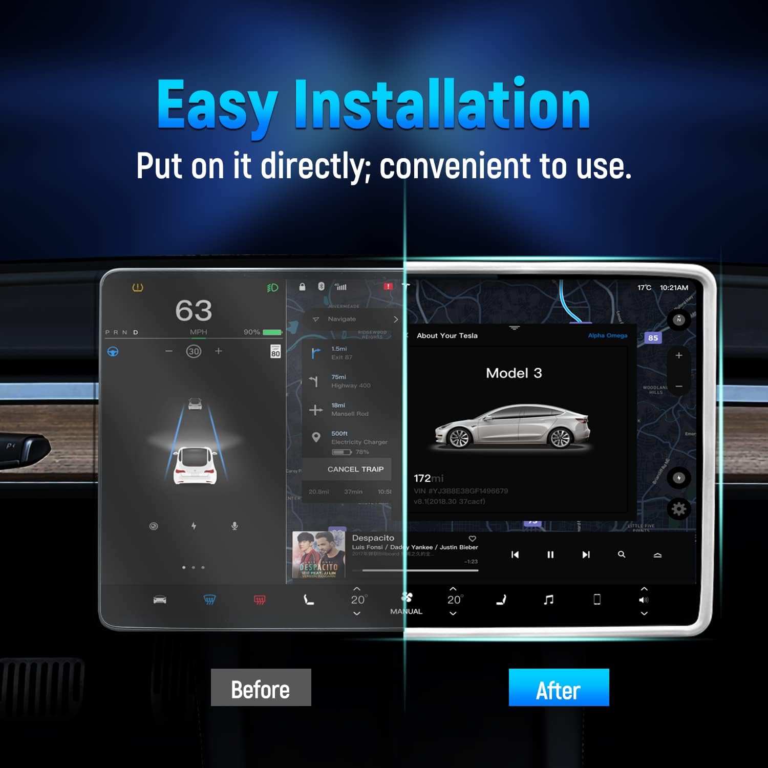 For Tesla Model 3 Y Highland S - Tesla Tablet Accessories ulasan dan harga