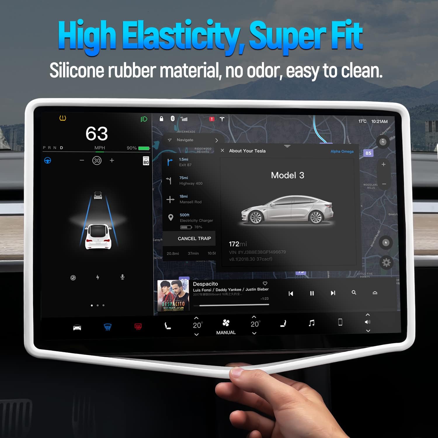 For Tesla Model 3 Y Highland S - Tesla Tablet Accessories ulasan dan harga