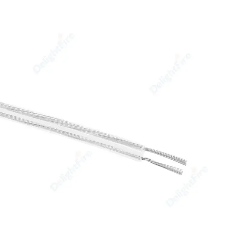 22 20 18 AWG 2 Pin Transparent - Wired Earphone Lightning ulasan dan harga