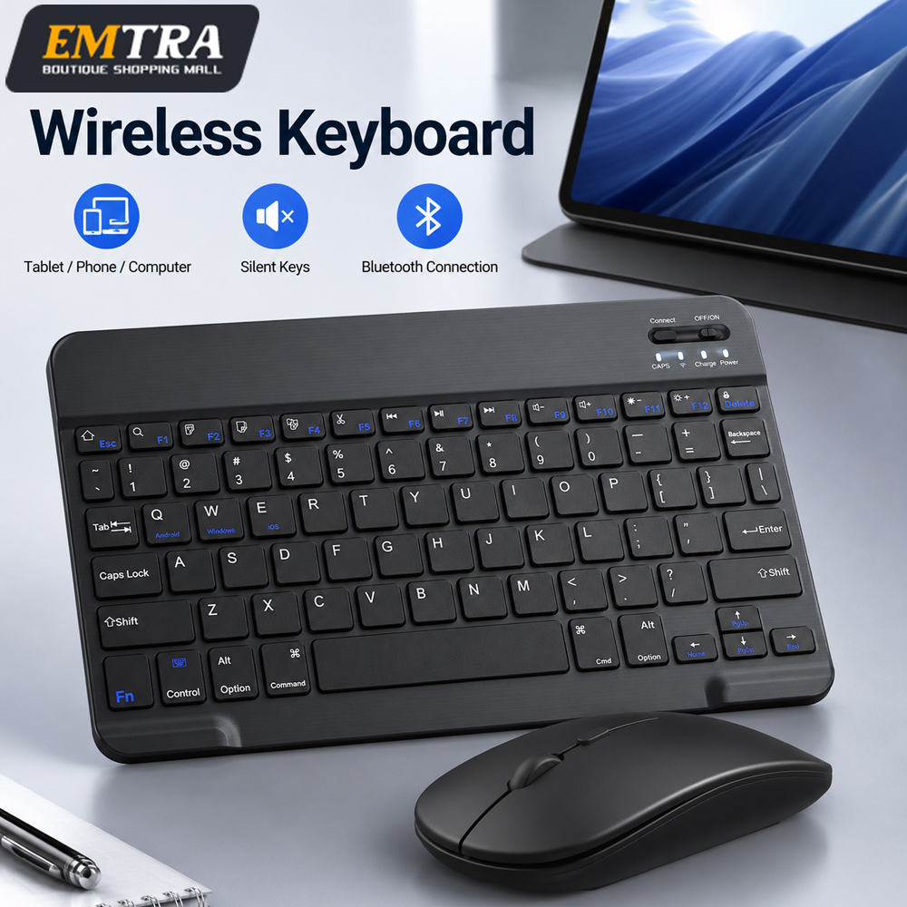 Bluetooth Wireless Keyboard Fo - Tablet Ipad Accessories ulasan dan harga