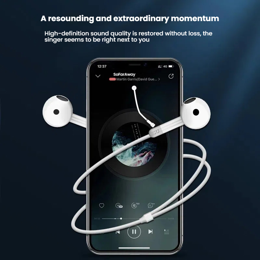 Wired Earphones For Apple iPho - Wired Earphone Lightning ulasan dan harga