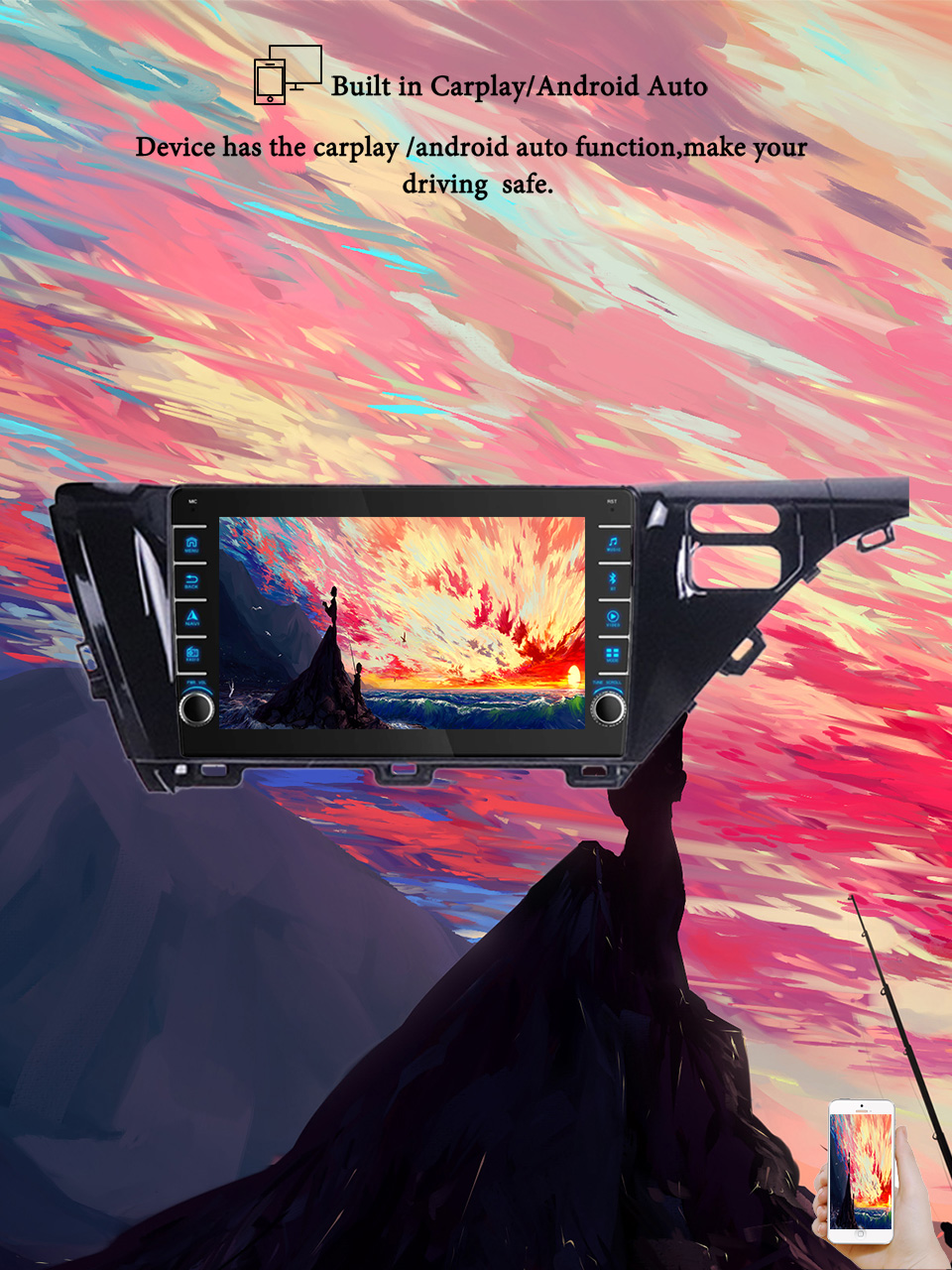 8G+128G Android 14 For Toyota  - Tablet Danish Mobile & Accessories ulasan dan harga