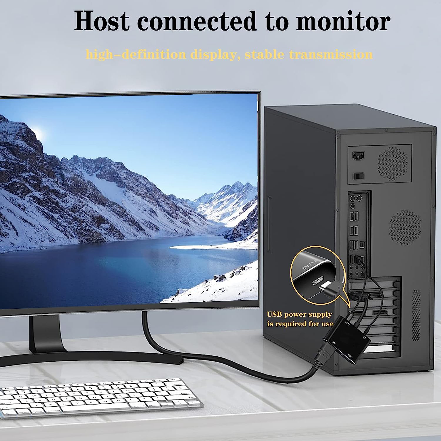 VGA(Host) to VGA/HDMI-compatib - Tablet Lap Desk ulasan dan harga